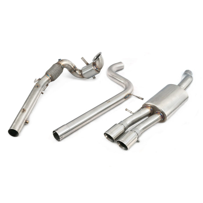 VW Polo GTI (AW) Mk6 2.0 TSI (19-21) Turbo Back Performance Exhaust - Cobra Sport