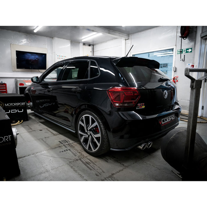 VW Polo GTI (AW) Mk6 2.0 TSI (19-21) Venom Turbo Back Performance Exhaust - Cobra Sport