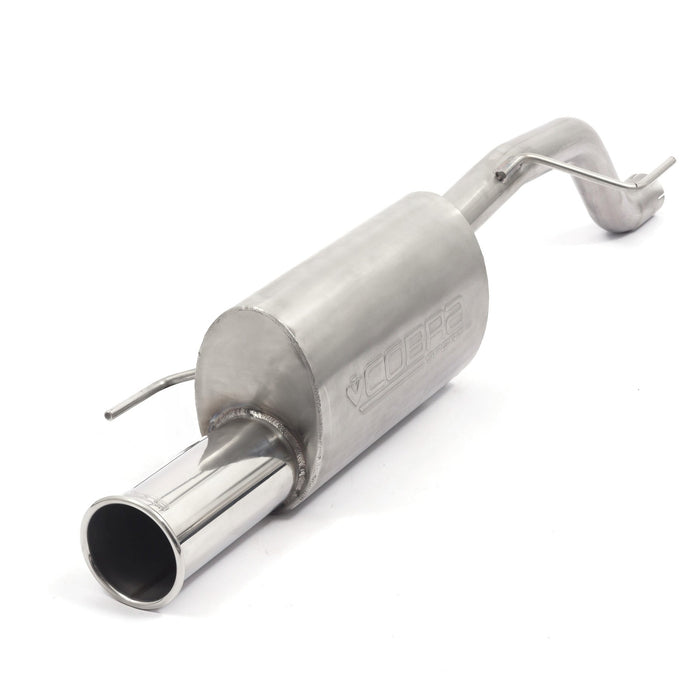 Vauxhall Corsa D 1.2 & 1.4 (07-14) Rear Box Performance Exhaust - Cobra Sport