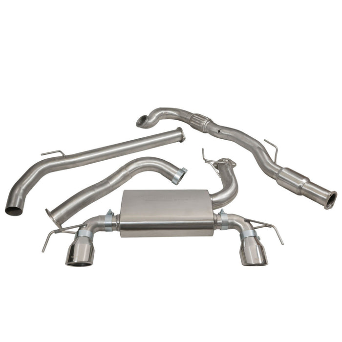 Vauxhall Corsa E VXR (15-18) Turbo Back Performance Exhaust - Cobra Sport