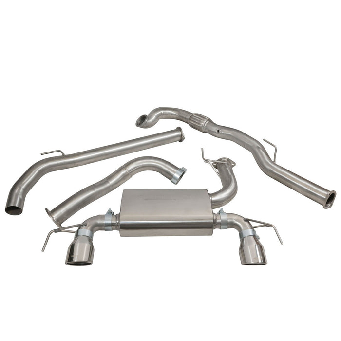 Vauxhall Corsa E VXR (15-18) Turbo Back Performance Exhaust - Cobra Sport