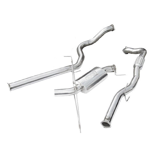 Vauxhall Corsa D VXR (07-09) Turbo Back Performance Exhaust - Cobra Sport