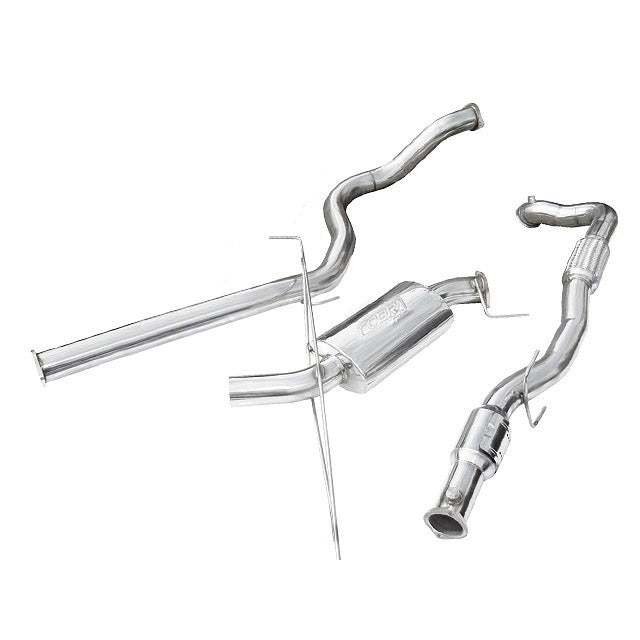 Vauxhall Corsa D VXR (07-09) Turbo Back Performance Exhaust - Cobra Sport