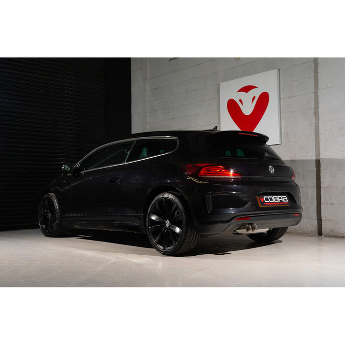 VW Scirocco GT 2.0 TSI (13-17) Facelift Cat Back Performance Exhaust - Cobra Sport