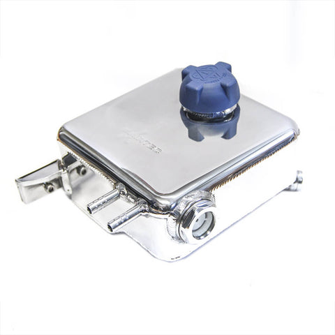 Silver AIRTEC Motorsport Lightweight Alloy Header Tank for the Ford Focus Mk2