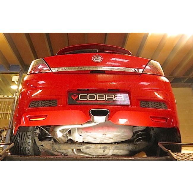Vauxhall Astra H VXR (05-11) 2.5" Cat Back Performance Exhaust - Cobra Sport