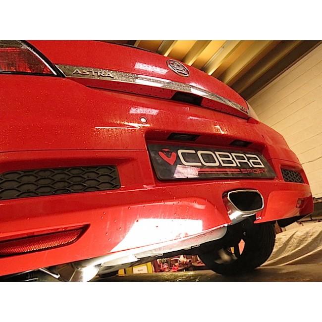 Vauxhall Astra H VXR (05-11) 2.5" Cat Back Performance Exhaust - Cobra Sport