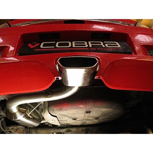 Vauxhall Astra H VXR (05-11) 2.5" Cat Back Performance Exhaust - Cobra Sport