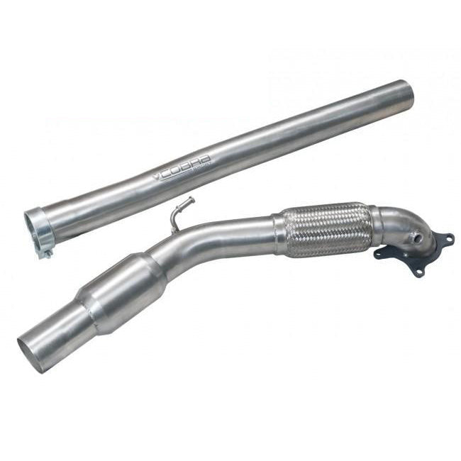 Audi A3 (8P) 2.0 TFSI Quattro (3 Door) Front Pipe Sports Cat / De-Cat Performance Exhaust - Cobra Sport