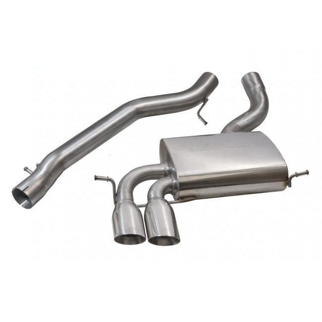Audi A3 (8P) 2.0 TFSI Quattro (3 Door) Cat Back Performance Exhaust - Cobra Sport