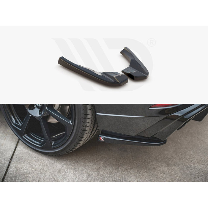 Audi RS3 8V Sportback Facelift Rear Side Splitters V2 - Maxton Design