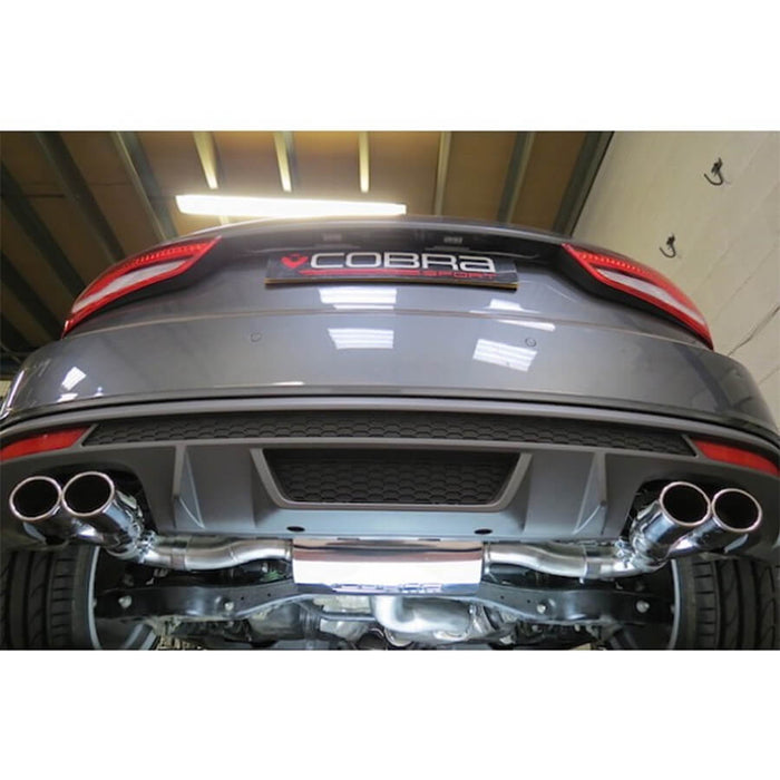 Cobra Sport Cat Back Exhaust System on the Audi S1