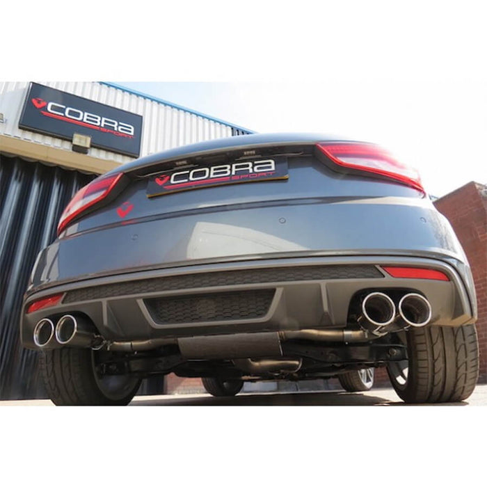 Cobra Sport Cat Back Exhaust System on the Audi S1