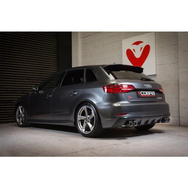 Audi S3 (8V) 5 Door Sportback (Valved) (13-18) Turbo Back Performance Exhaust - Cobra Sport