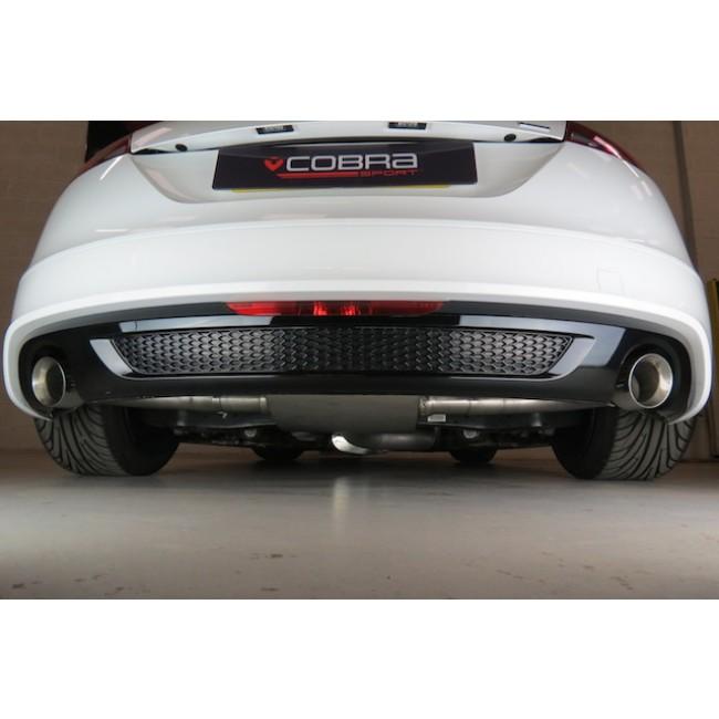 Audi TT (Mk2) 1.8/2.0 TFSI (2WD) 2011-14 Dual Exit Turbo Back Performance Exhaust - Cobra Sport