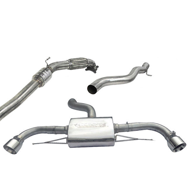 Audi TT (Mk2) 2.0 TFSI (Quattro) 2012-14 Turbo-Back Performance Exhaust - Cobra Sport