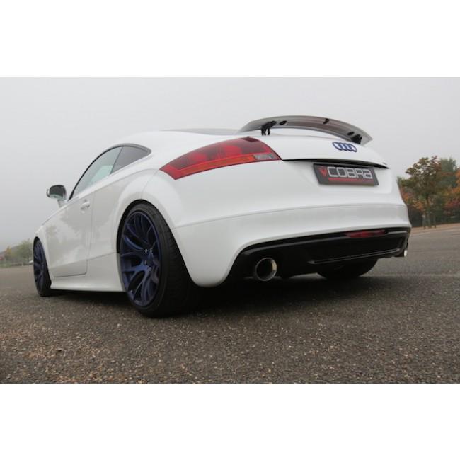 Audi TT (Mk2) 1.8/2.0 TFSI (2WD) 2011-14 Dual Exit Turbo Back Performance Exhaust - Cobra Sport
