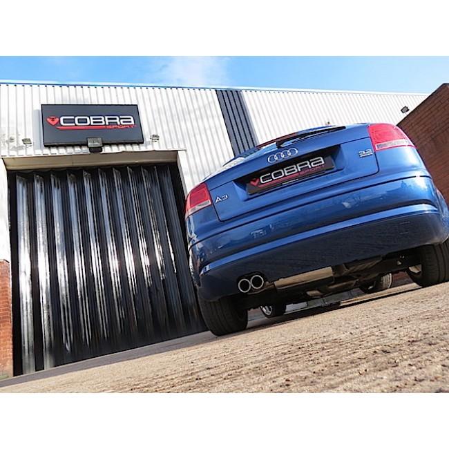 Audi A3 (8P) 3.2 V6 Quattro Cat Back Performance Exhaust - Cobra Sport