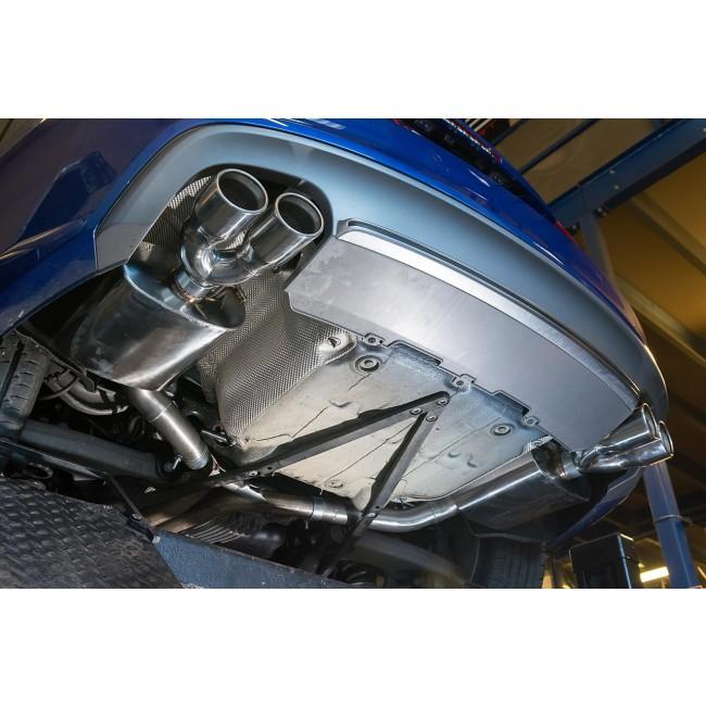 Audi S5 3.0 TFSI (B8/8.5) Coupe & Cabriolet Rear Box Section Performance Exhaust - Cobra Sport