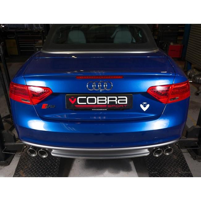 Audi S5 3.0 TFSI (B8/8.5) Coupe & Cabriolet Rear Box Section Performance Exhaust - Cobra Sport