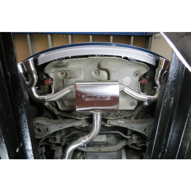 Audi TT (Mk2) 1.8/2.0 TFSI (2WD) (2007-11) Turbo Back Performance Exhaust - Cobra Sport