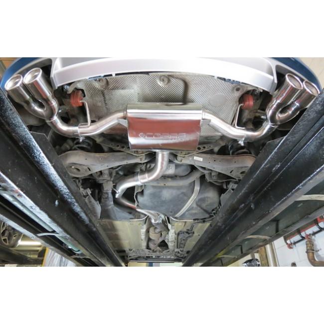 Audi TT (Mk2) 1.8/2.0 TFSI (2WD) (2007-11) Cat Back Performance Exhaust - Cobra Sport