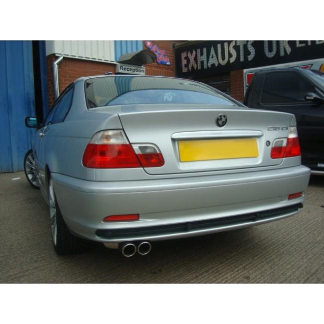 BMW 320i (E46) Rear Performance Exhaust Box - Cobra Sport
