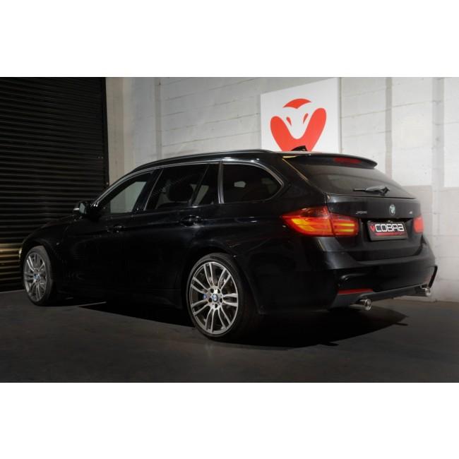 BMW 320D Diesel (F30/F31) Dual Exit 340i Style Performance Exhaust Conversion - Cobra Sport