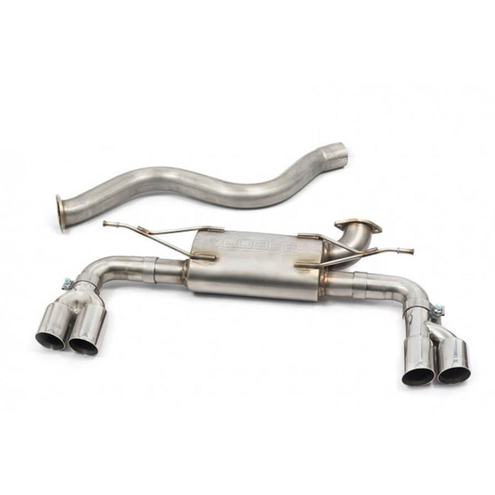 Cobra Sport Quad Exit Rear Exhaust For The BMW 335d