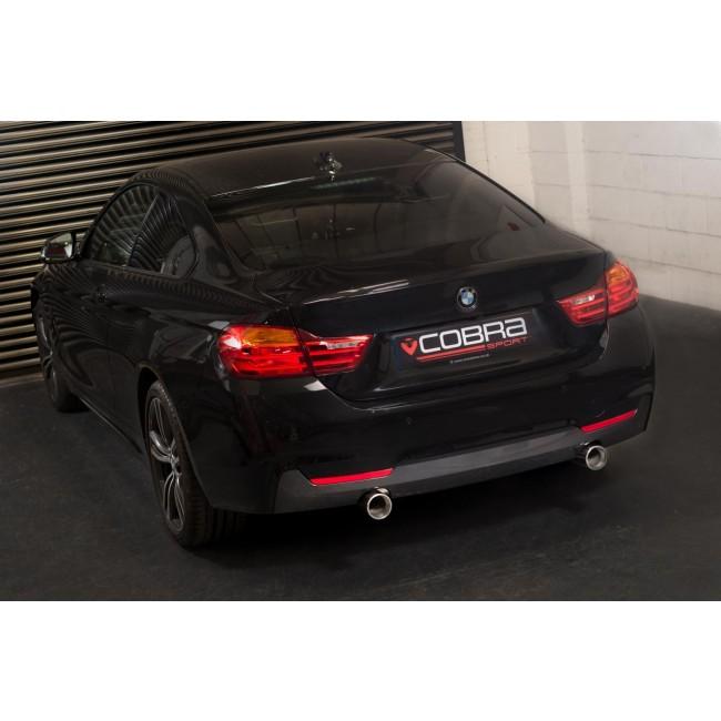 BMW 435D (F32/F33/F36) 440i Style Dual Exit Exhaust Conversion - Cobra Sport