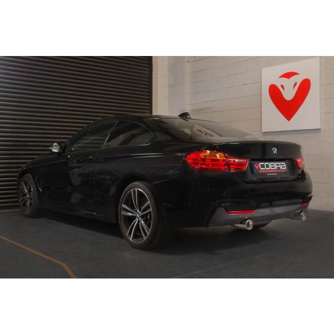 BMW 435D (F32/F33/F36) 440i Style Dual Exit Exhaust Conversion - Cobra Sport