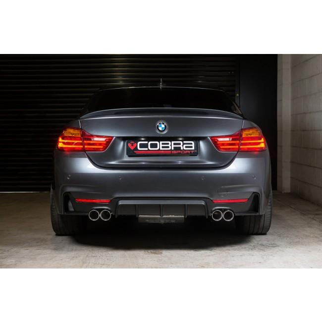 BMW 430D (F32/F33/F36) (13-20) Quad Exit M4 Style Performance Exhaust - Cobra Sport