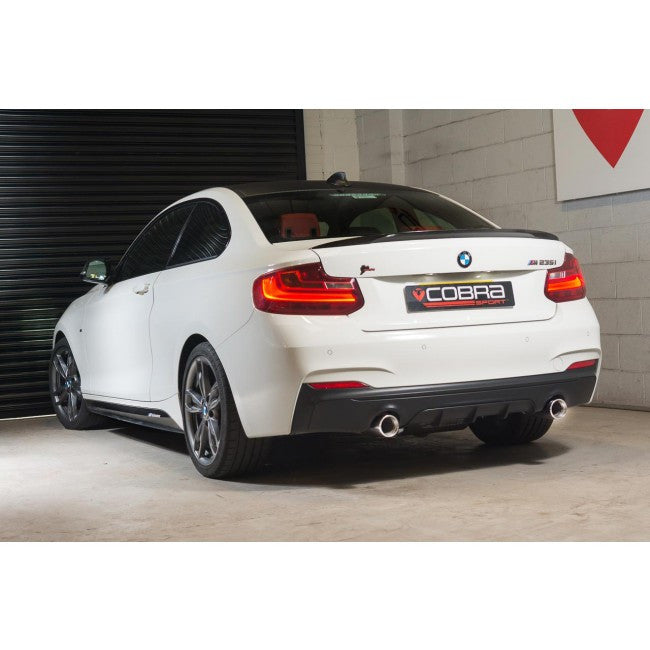 Cobra Sport Non Resonated Cat Back Exhaust - BMW M235i F22