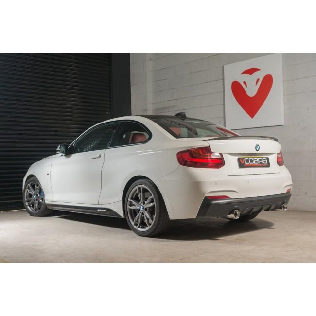 BMW M240i (F22/F23 LCI) (15-21) Cat Back Performance Exhaust - Cobra Sport