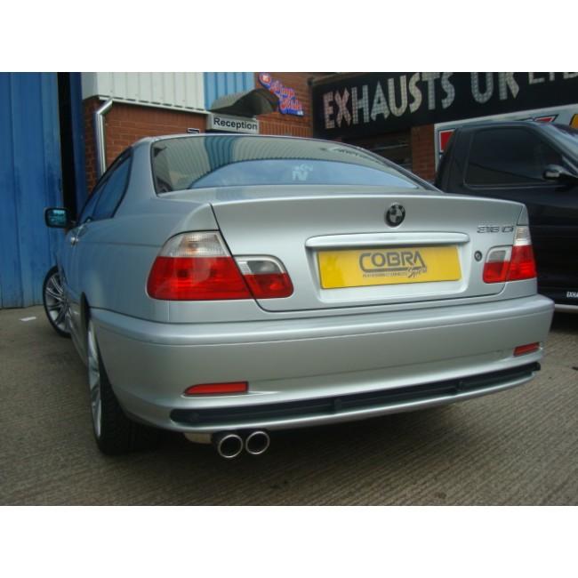 BMW 316i/318i (E46) Cat Back Performance Exhaust - Cobra Sport