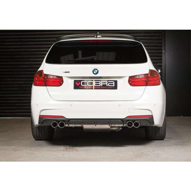 BMW 330D (F30/F31) Quad Exit M3 Style Exhaust Conversion - Cobra Sport