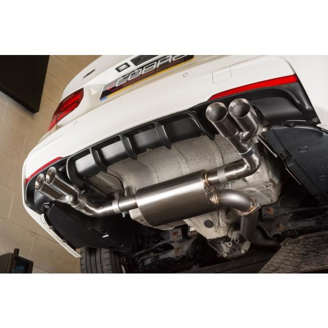 BMW 430D F32 F33 F36 13 20 Quad Exit M4 Style Performance Exhaust Cobra Sport