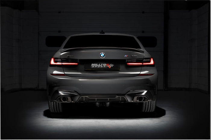 BMW 3 Series G20 M340i Sedan inc Xdrive (North American / ROW Models Only) From 2021 To 2024 Axle Back - Milltek Sport