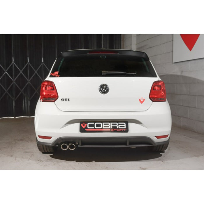 Cobra Sport Cat Back Exhaust System - Volkswagen Polo GTI 1.8T 6C