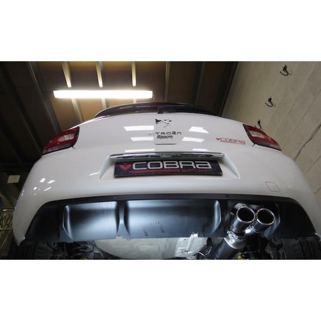 Citroen DS3 1.6 THP Cat Back Performance Exhaust - Cobra Sport