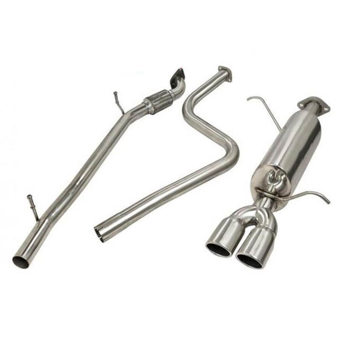 Cobra Sport Cat Back Exhaust For The Ford Fiesta Mk7 Zetec 1.2/1.4/1.6