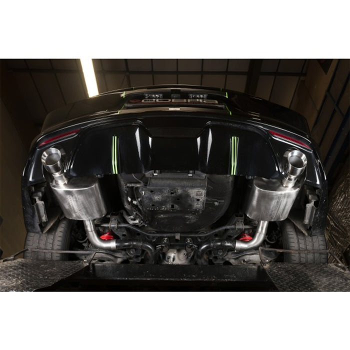 Cobra Sport Rear Box Axle Back Exhaust - Ford Mustang 5.0 V8 GT