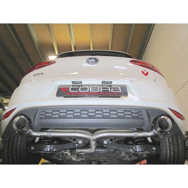 VW Golf GTD (Mk7) 2.0 TDI (5G) (14-17) GTI Style Rear Exhaust - Cobra Sport