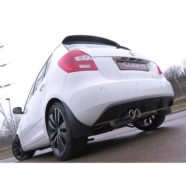 Skoda Fabia VRS 1.4 TSI (10-14) Cat Back Performance Exhaust - Cobra Sport