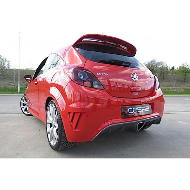Vauxhall Corsa D VXR (10-14) Turbo Back Performance Exhaust - Cobra Sport