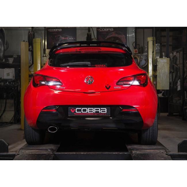 Vauxhall Astra GTC 1.6 (09-15) Pre-Cat & De-Cat / Second Sports Cat Performance Exhaust - Cobra Sport