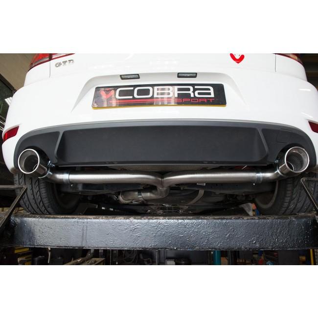 VW Golf GT (MK6) 2.0 TDi 140PS (5K) (09-13) Venom Box Delete GTI Style Cat Back Performance Exhaust - Cobra Sport