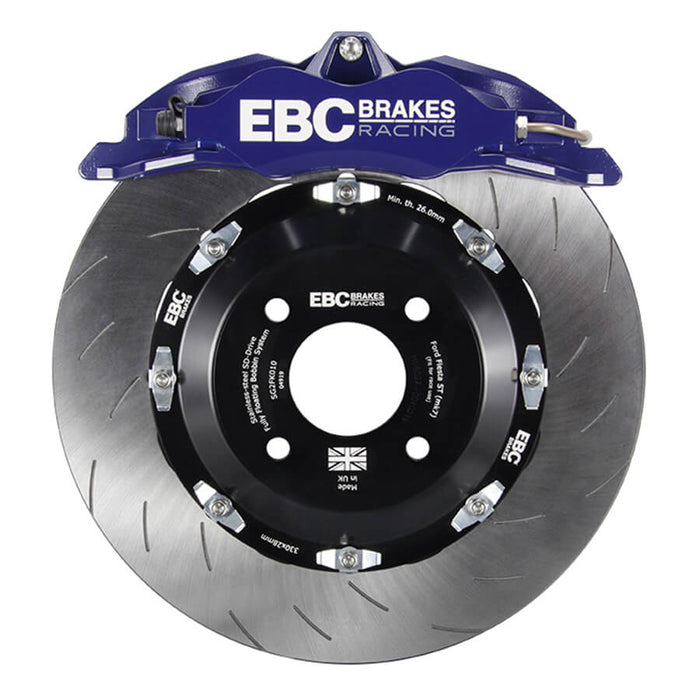 EBC Brakes Blue Balanced Big Brake Kit for the Mk7 Ford Fiesta ST