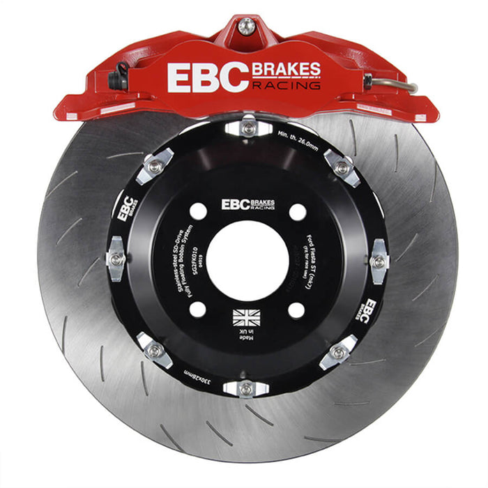 EBC Brakes Red Balanced Big Brake Kit for the Mk7 Ford Fiesta ST