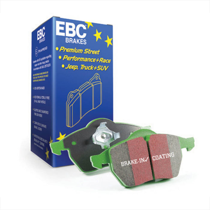 EBC Greenstuff 2000 Series Sport Front Brake Pad for the Ford Focus ST Mk3